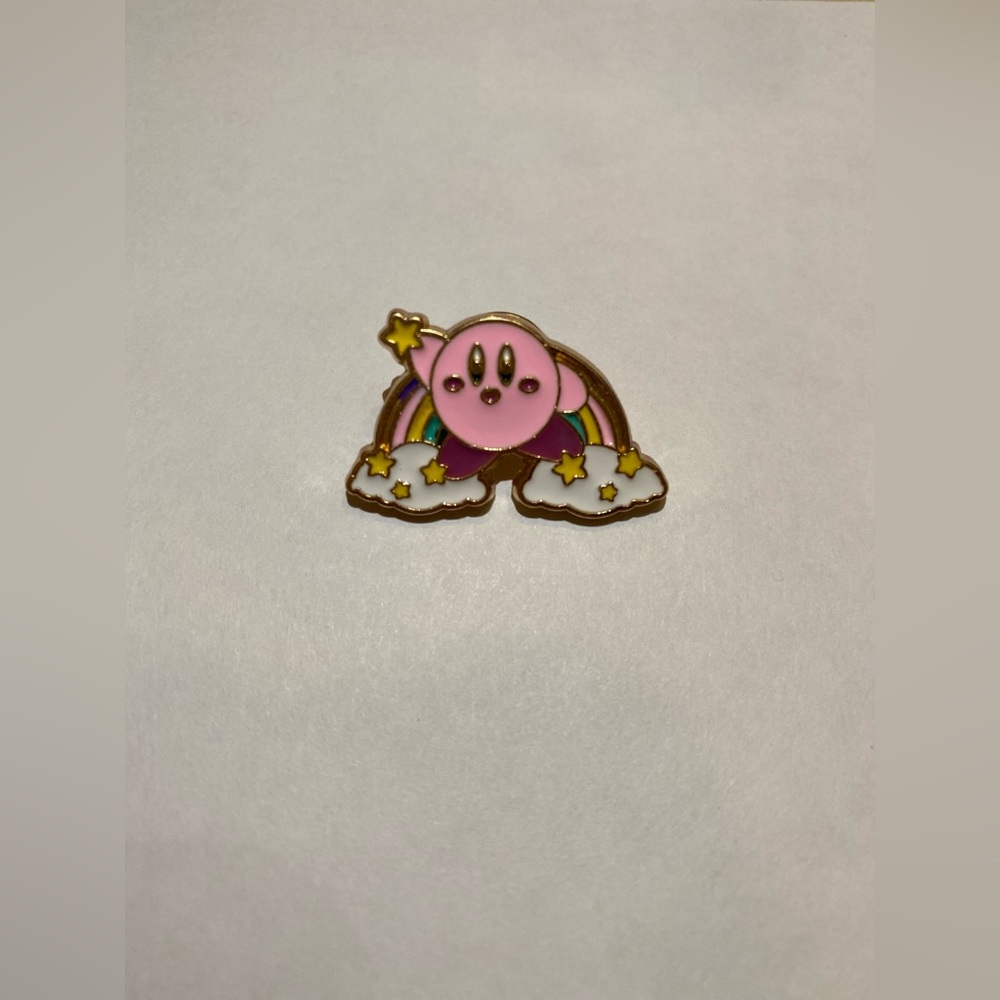 🌈SOLD☁️Majestic Kirby Pin.